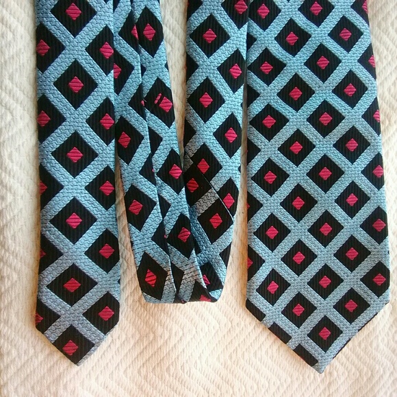 Rare Duchamp London UK Luxury Jacquard Silk Tie - Picture 2 of 8